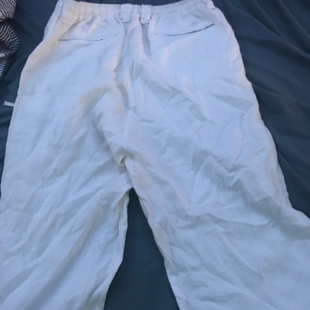 White dress pants